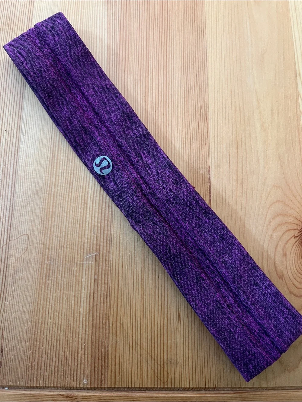 Lululemon Set of 2 Headbands, grey and purple